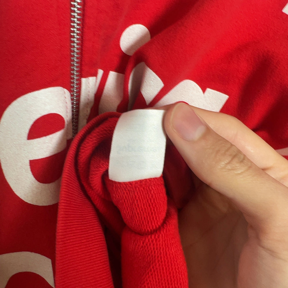Supreme 2007 Illegal Business Controls America Zip-Up Hoodie