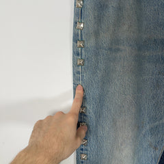 Gallery Dept Studded Rodman LA Flare Jeans Size 34