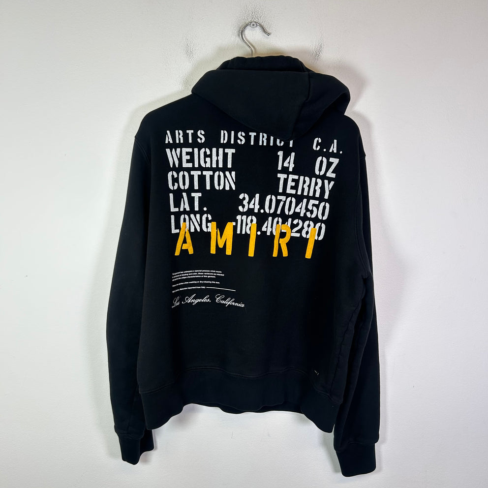 Amiri Military Specs Stencil Logo Hoodie