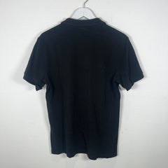 Burberry 1/4 Button Black Polo