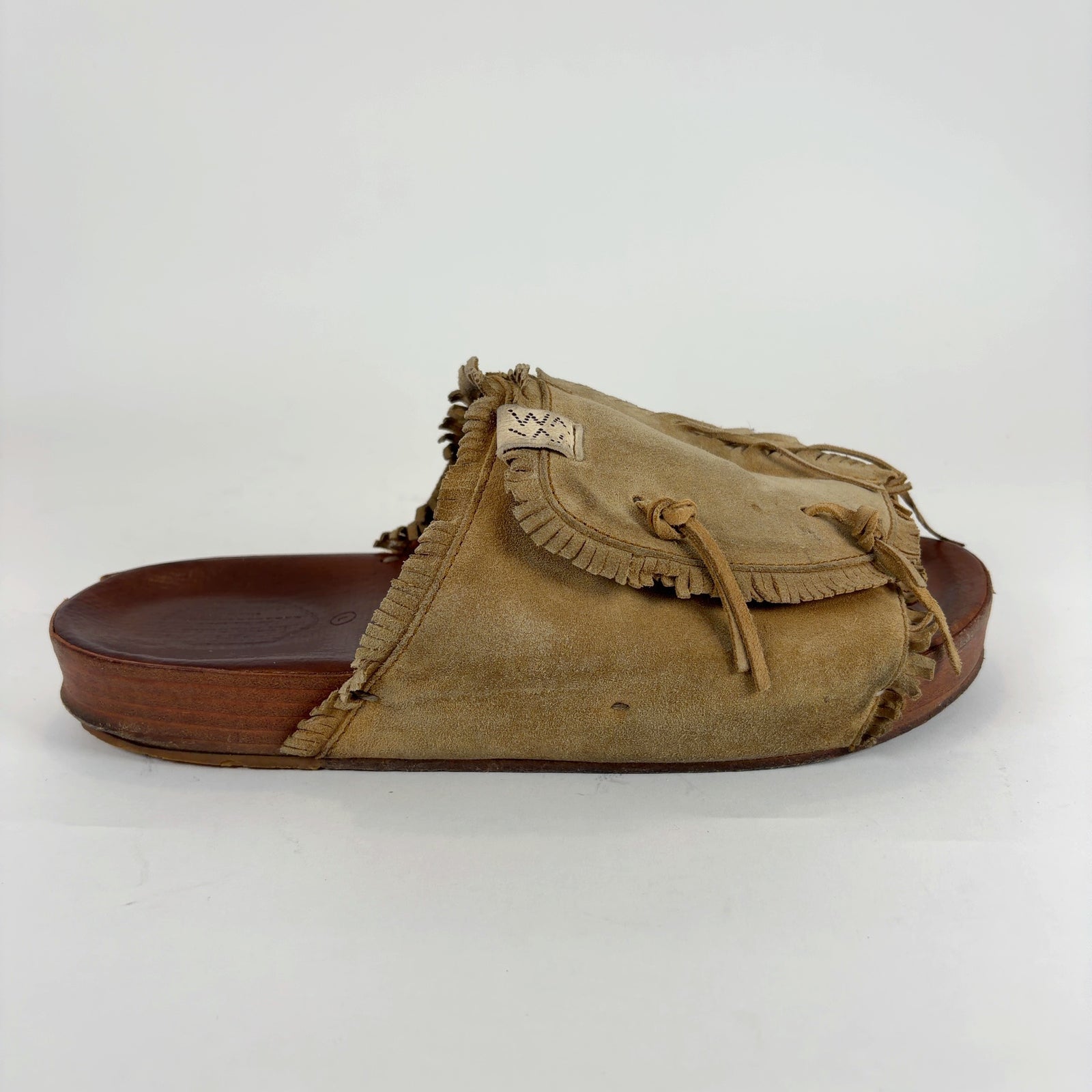 Visvim Suede Christo Shaman Fringed Sandals