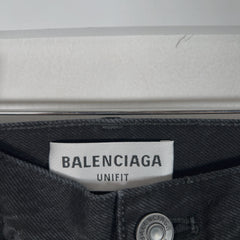 Balenciaga Shotgun Distressed Pants