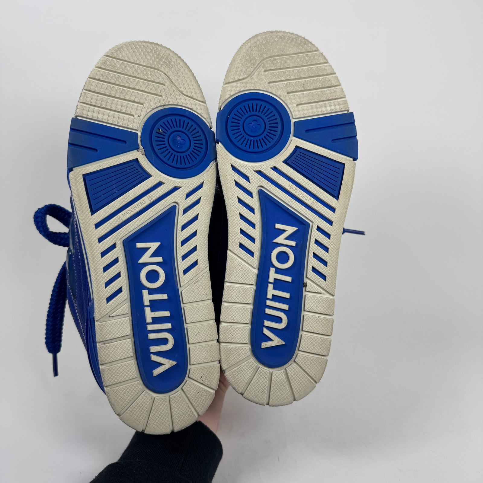Louis Vuitton Blue Skate Sneaker Size LV 6.5