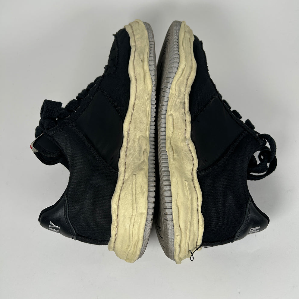 MMY Wayne Black Low Top Sneakers Size 44