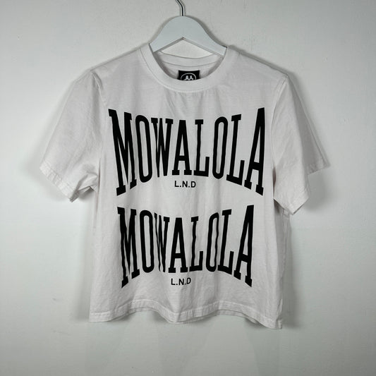 Mowalola White 'Double Sweat' T-Shirt Size M