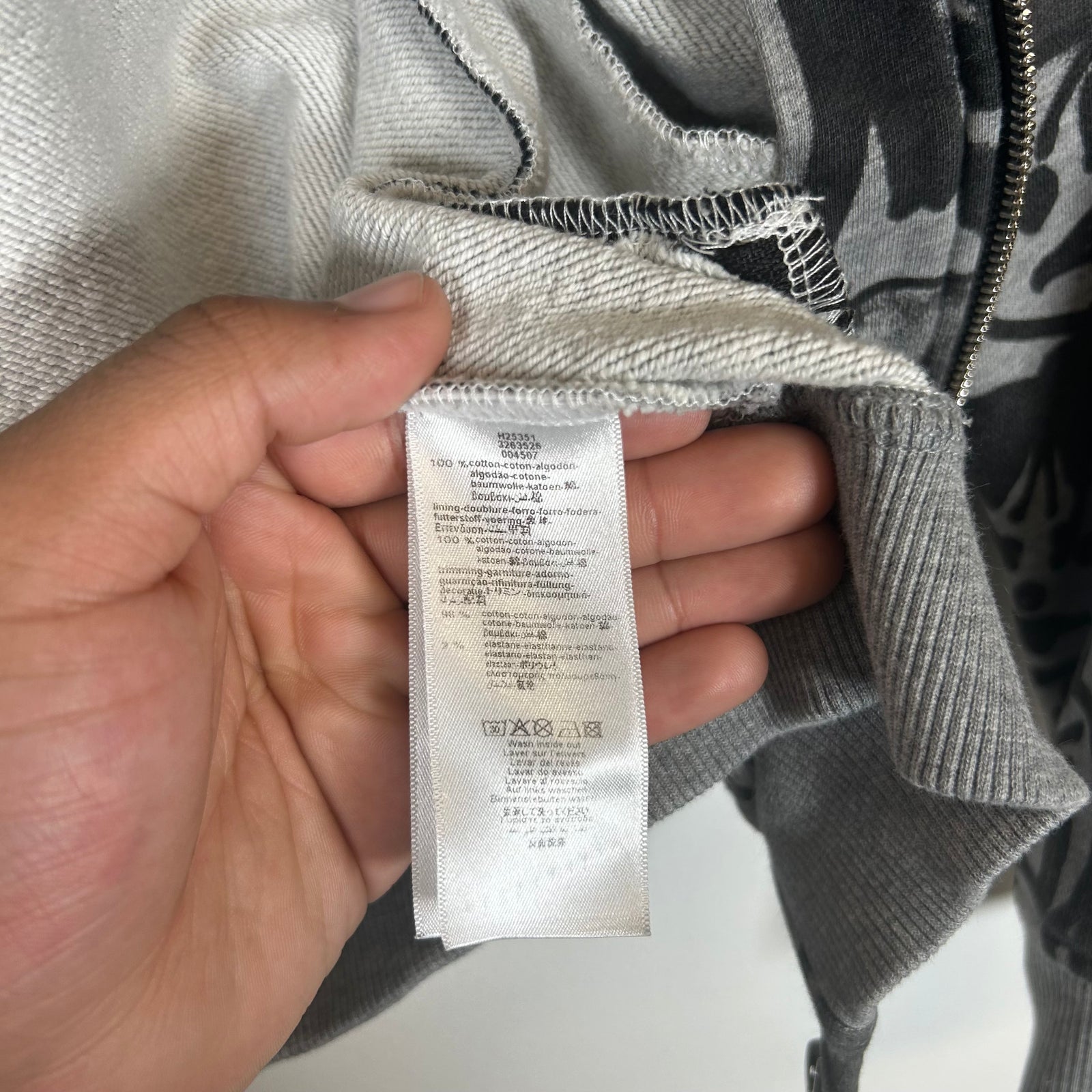 Givenchy x Chito Kids Grey Zip-Up Size OS