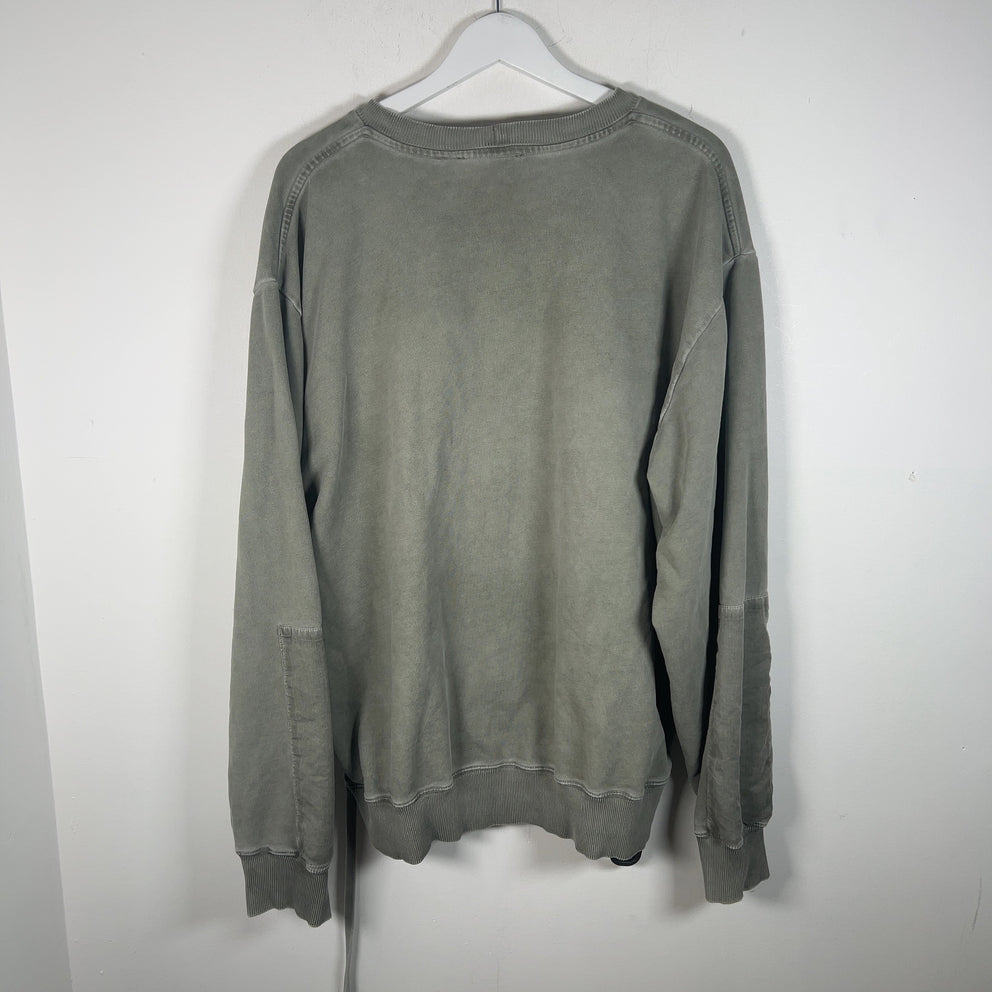 Helmut Lang Patchwork HL Crewneck Sweatshirt