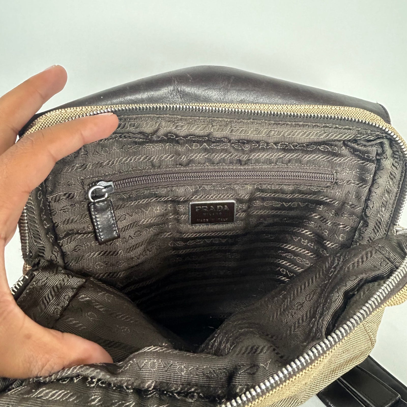Prada Beige SS99 Chest Rig