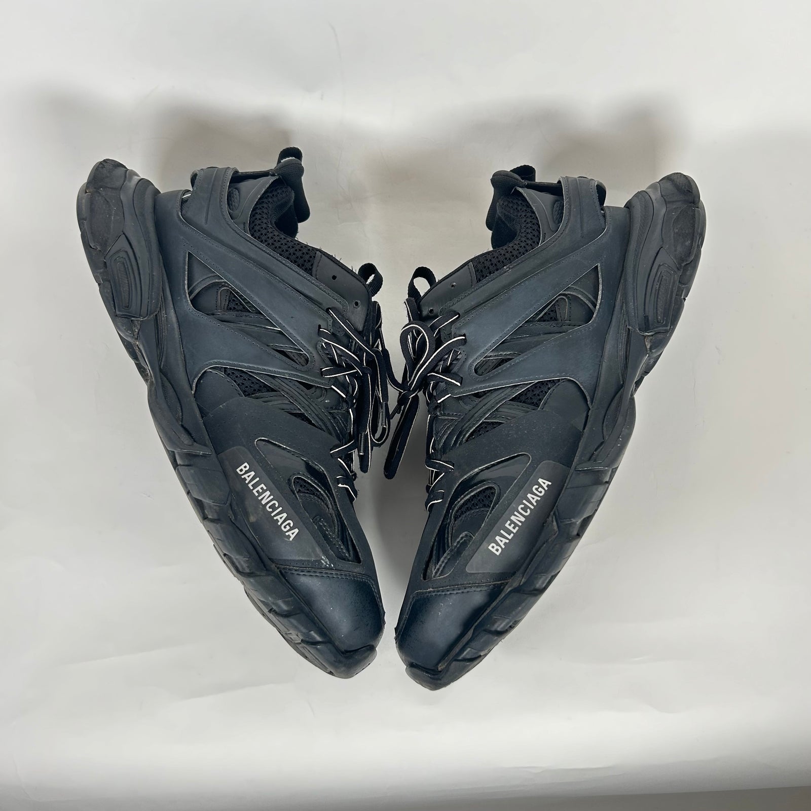 Balenciaga Black Track Sneakers Size 46