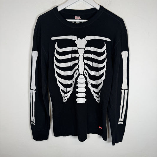 Supreme Black Skeleton Thermal Size L