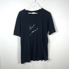 Saint Laurent Scribble Graphic Logo T-Shirt