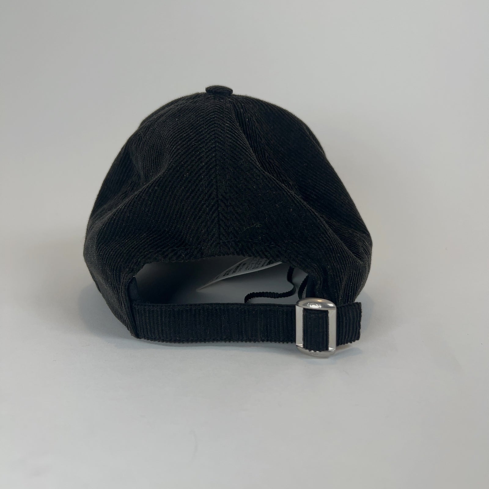 Celine Corduroy Studded Logo Hat