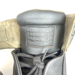 Maison Margiela Silver Gumsole Futures Hightop Sneakers