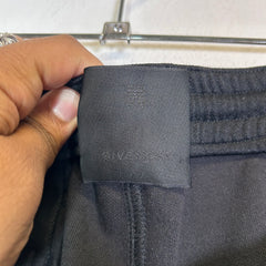 Givenchy Black Logo Jersey Track Pants Size M
