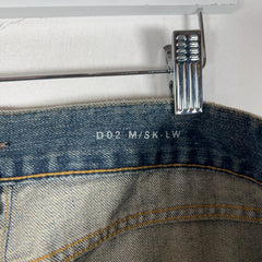 Saint Laurent Distressed Lightwash Skinny D02 Jeans