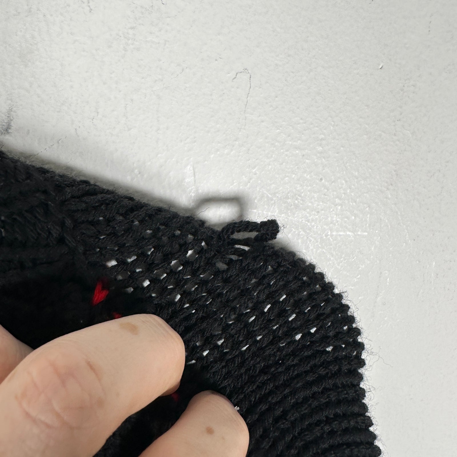 Raf Simons 'Love New York RS' Cropped Knit Sweater Size S