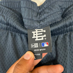 Eric Emanuel Blue Yankees Shorts Size L