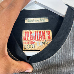 Jean Paul Gaultier Jeans Mesh Mohawk Punk Longsleeve Size L