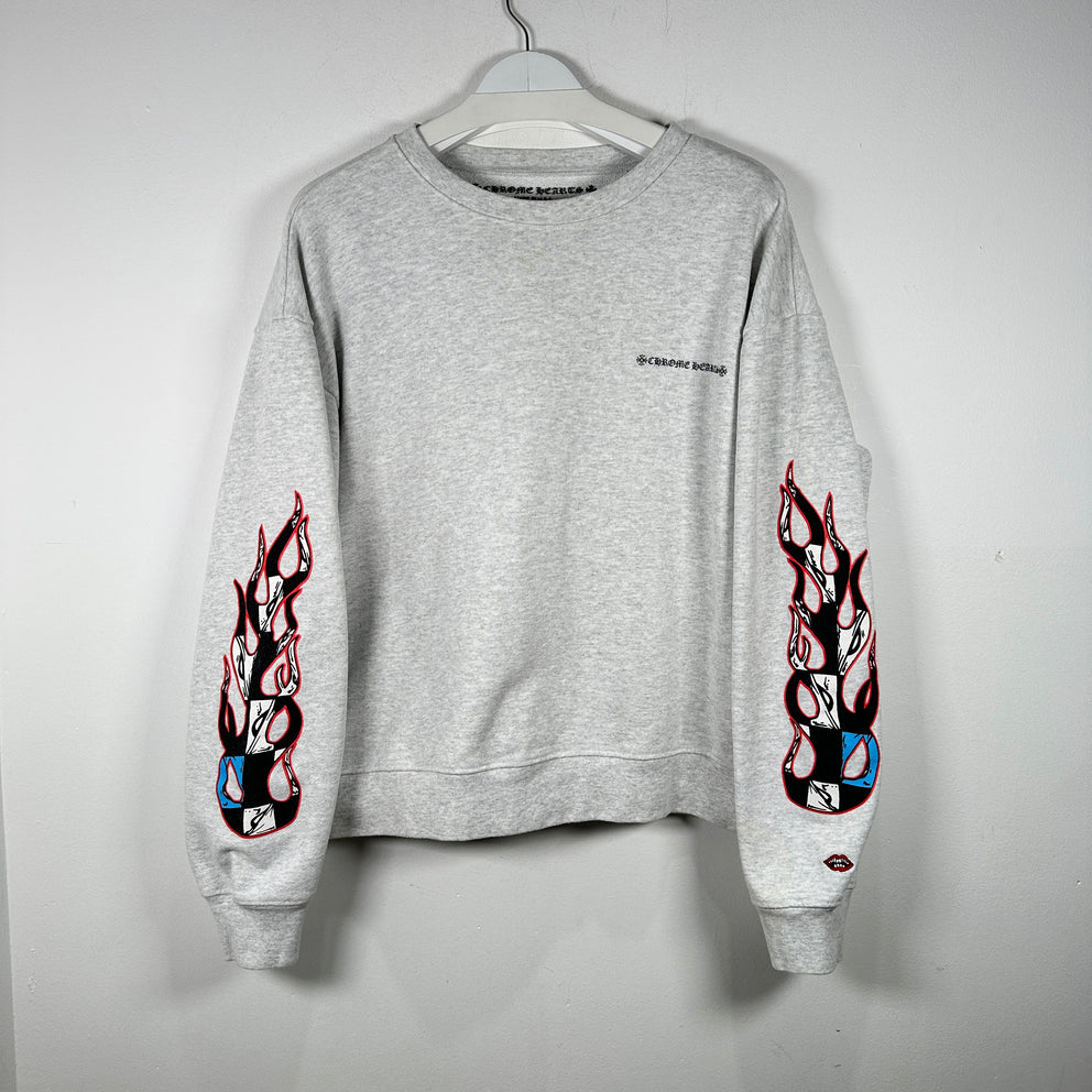 Chrome Hearts x Matty Boy 'Boy Brain' Graphic Crewneck Size L