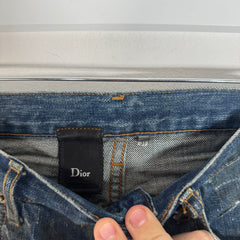 Dior Blue Luster Jeans Size 31