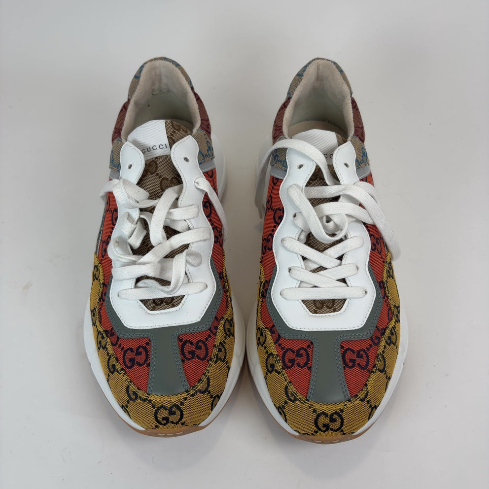 Gucci Rython Multicolor GG Lowtop Sneakers