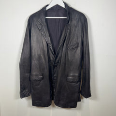 Giorgio Brato Leather Blazer
