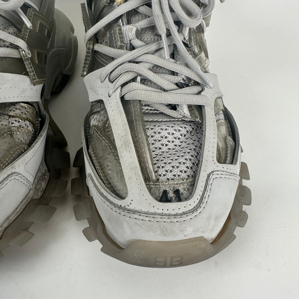 Balenciaga Grey Translucent Tracks Size 41