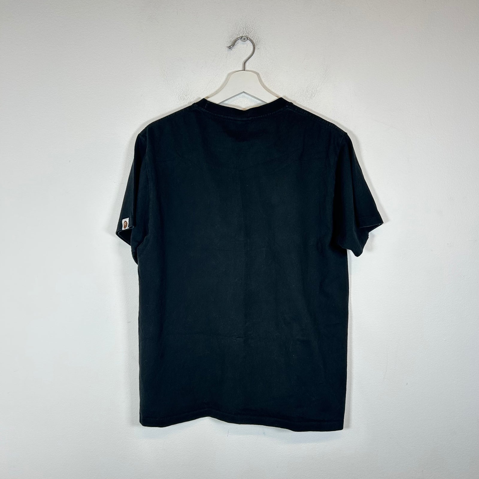 Bape Black Digi Camo Ape Head T-Shirt Size L