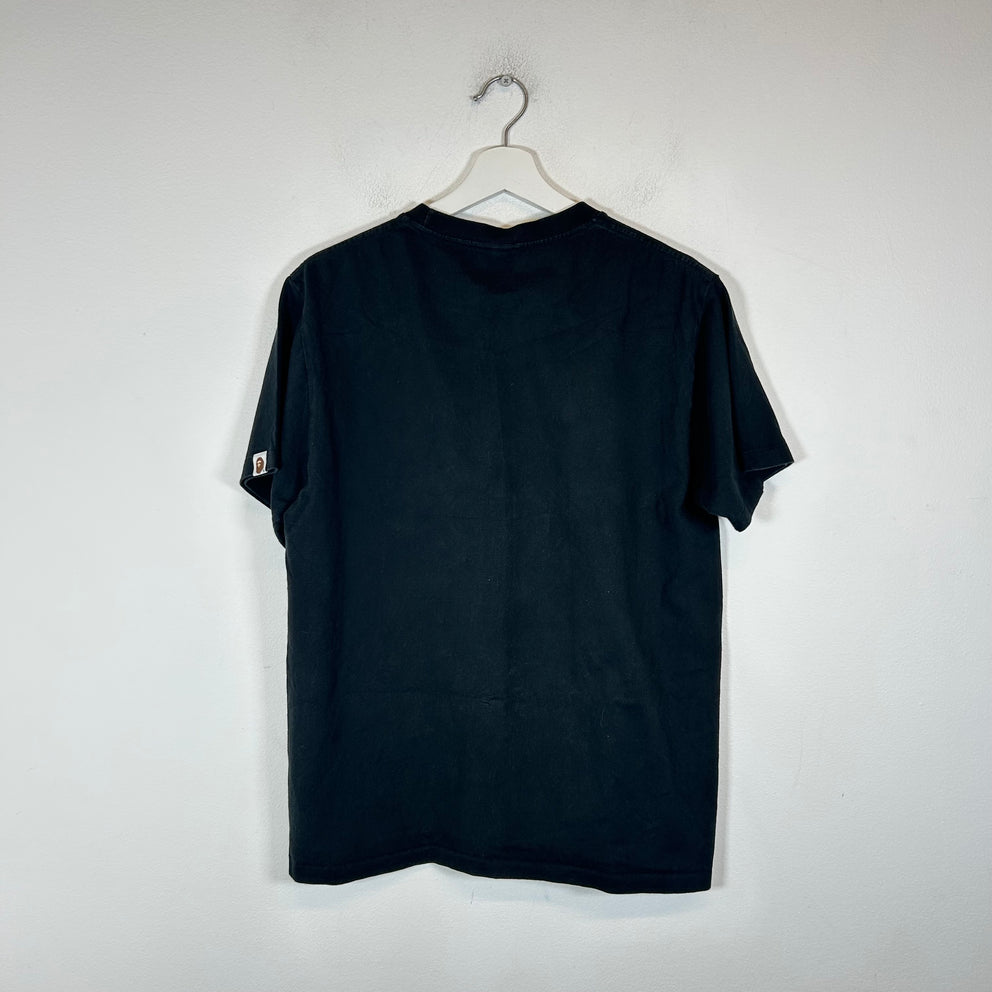 Bape Black Digi Camo Ape Head T-Shirt Size L