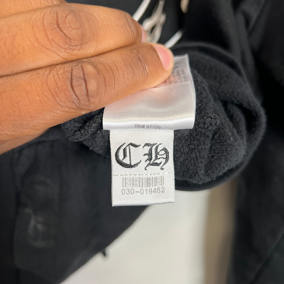 Chrome Hearts Floral Horseshoe Hoodie