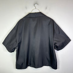 Prada Re-Nylon Logo Button-Up Shirt