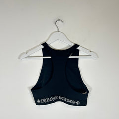 Chrome Hearts Black Sports Bra Size M