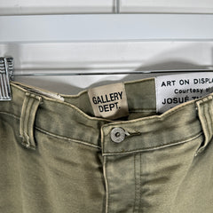 Gallery Dept. Green Flare Carpenters Size 36