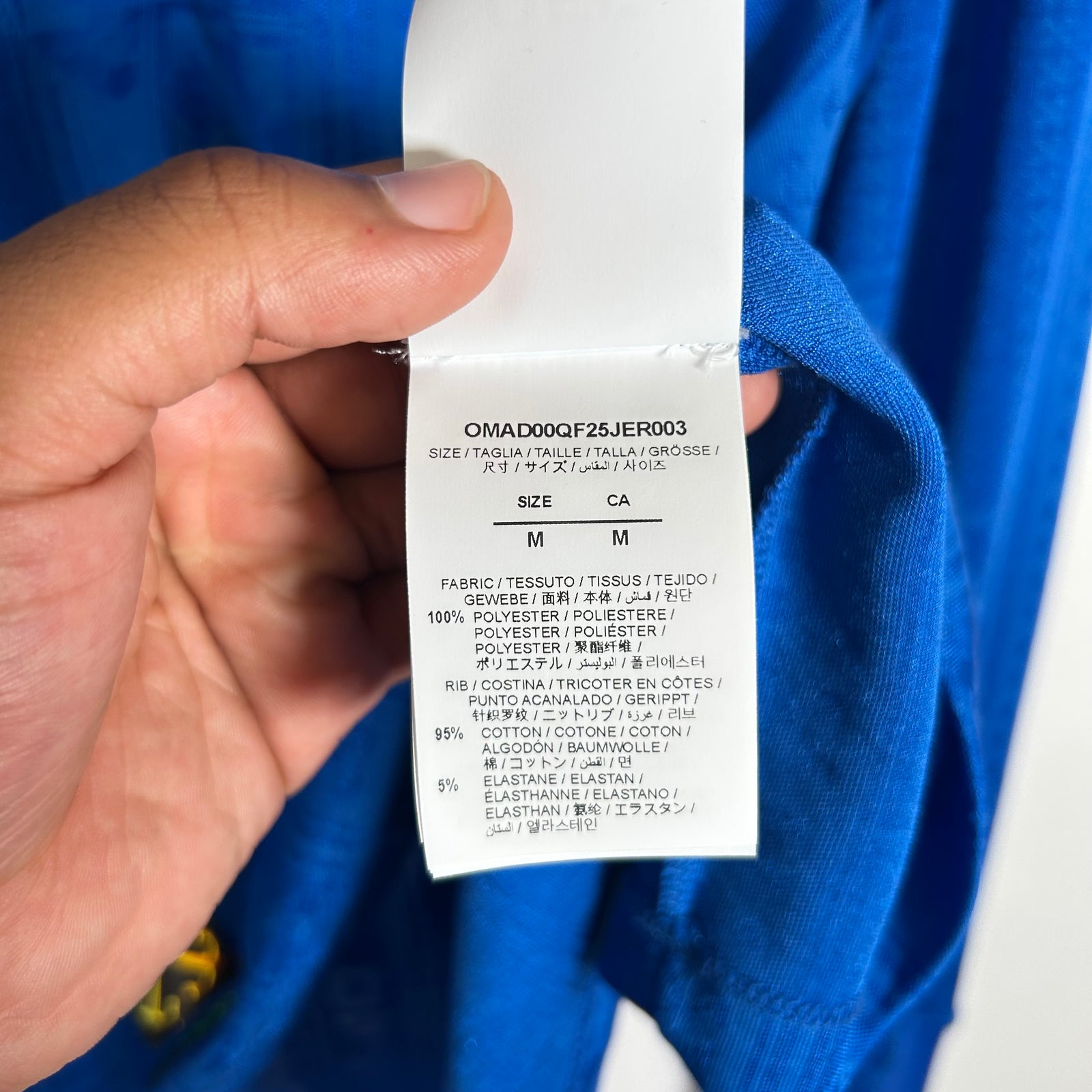 Off-White Lion Nation Longsleeve Soccer Jersey
