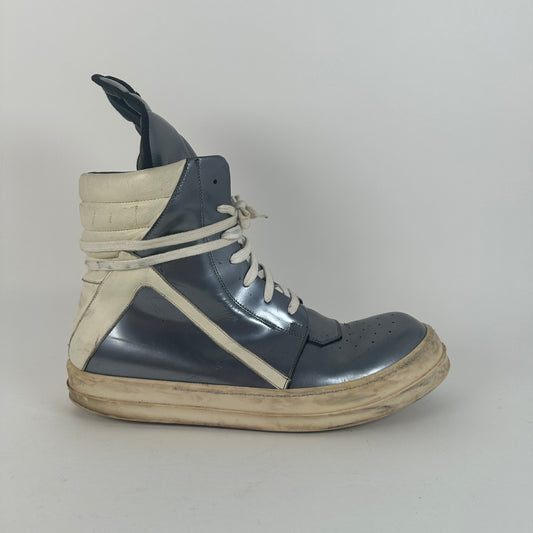 Rick Owens Metallic Geobasket Size 45