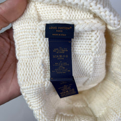 Louis Vuitton Wool Damier Snug Beanie
