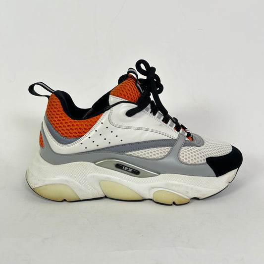 Dior B22 Orange/White Sneaker Size 40