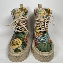 Louis Vuitton Canvas Baroque Ranger Boot Size LV 8