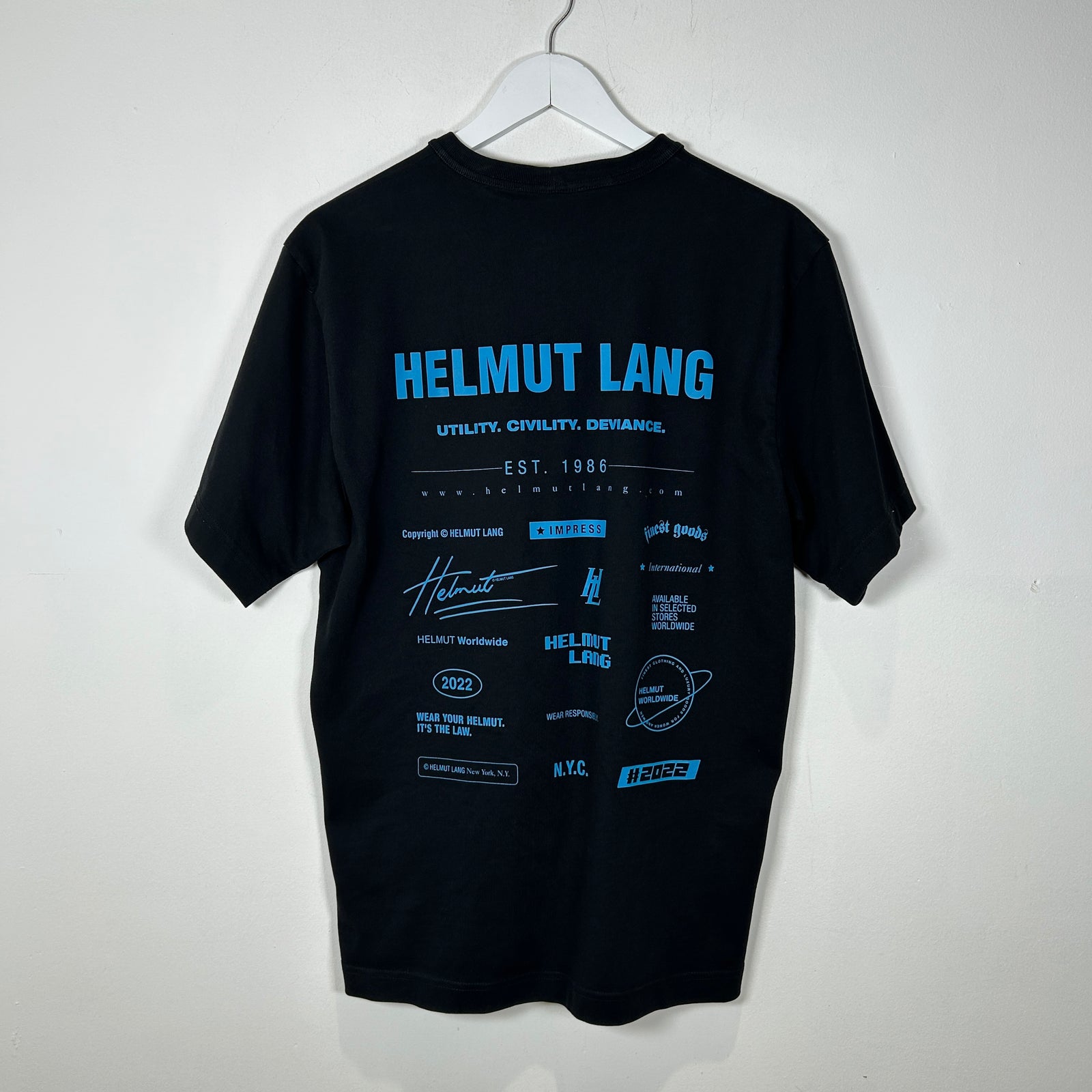 Helmut Lang Logo Pack T-Shirt Size S