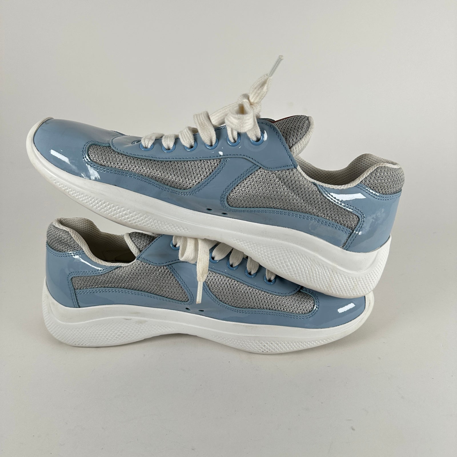 Prada Baby Blue Cups Size 8.5