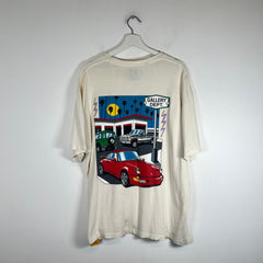 Gallery Dept White Porsche T-Shirt Size XL