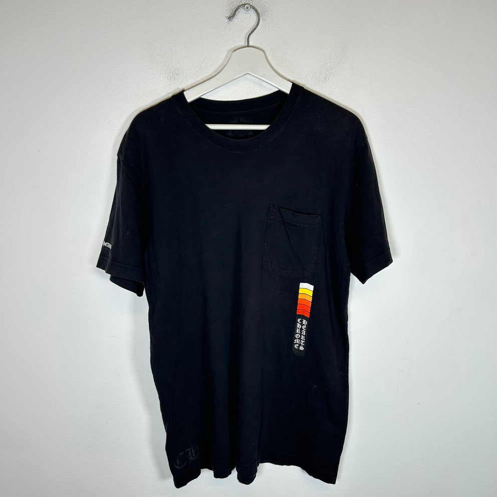 Chrome Hearts Black Boost Logo T-Shirt Size L