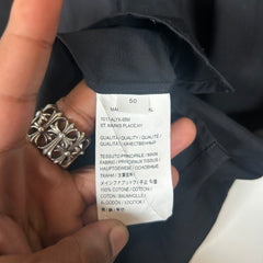 1017 Alyx Black Button Up Shirt Size L
