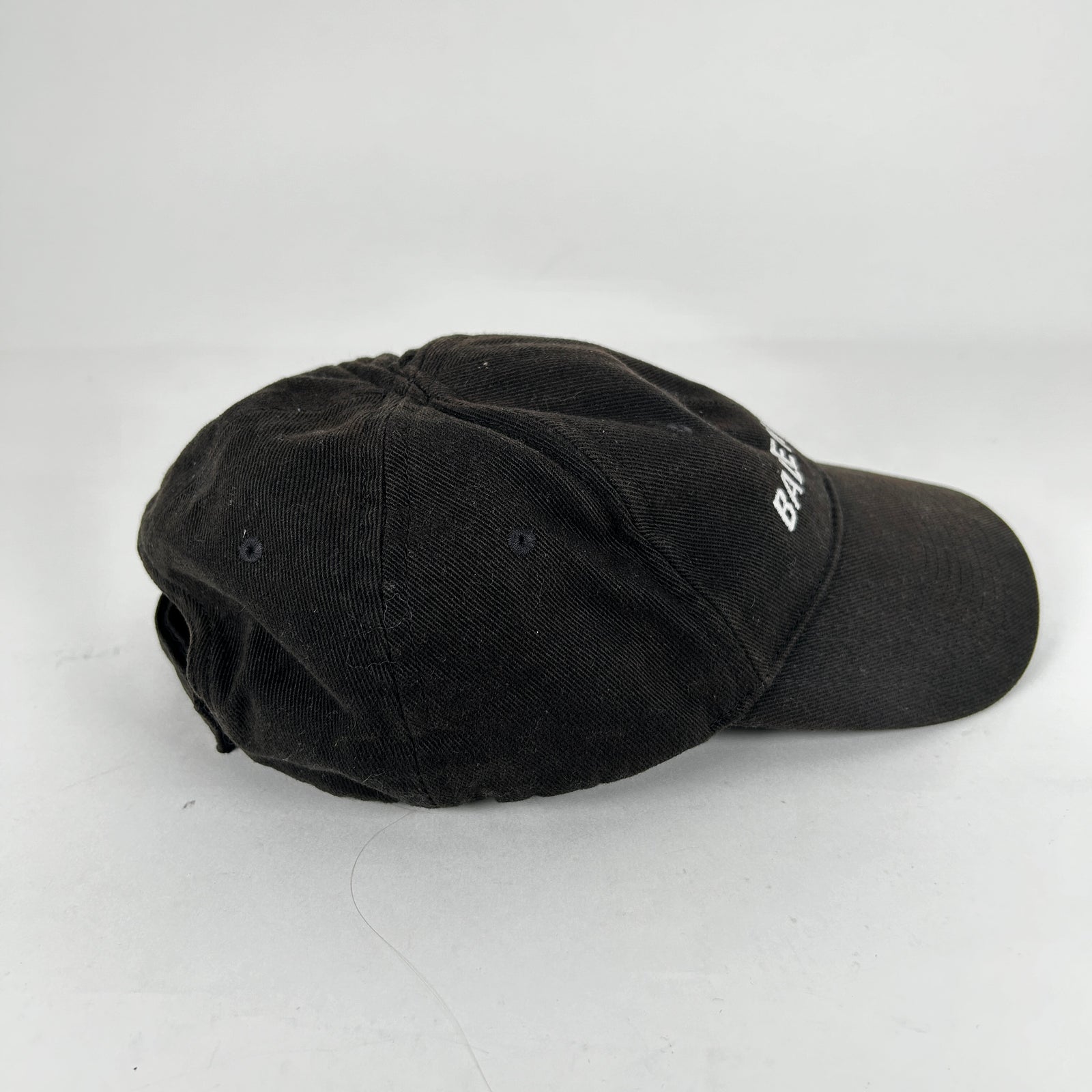 Balenciaga Black Logo Cap Size L