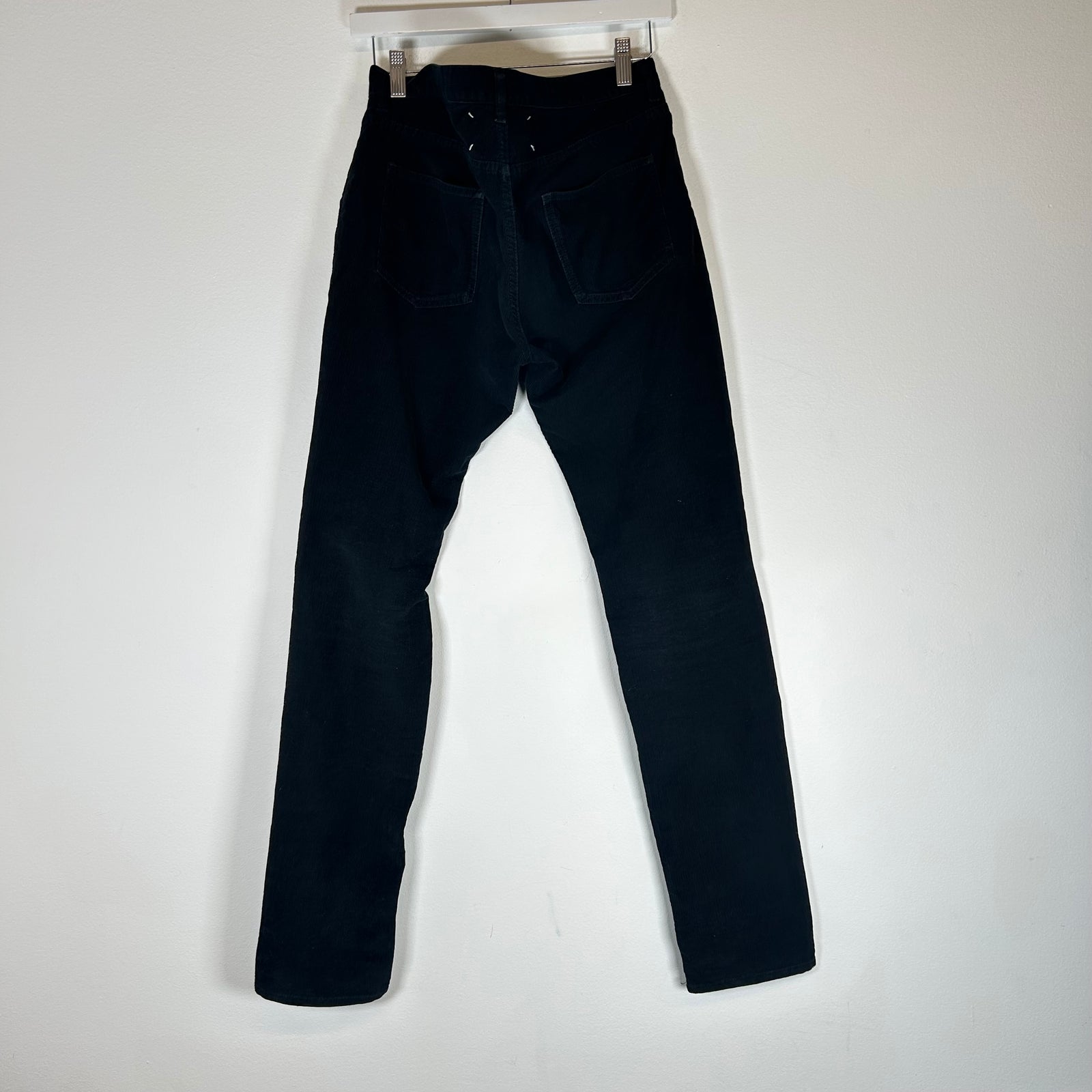 Maison Margiela Black Corduroy Size 31