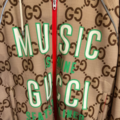 Gucci 100 GG Neoprene Graphic Jacket Size L