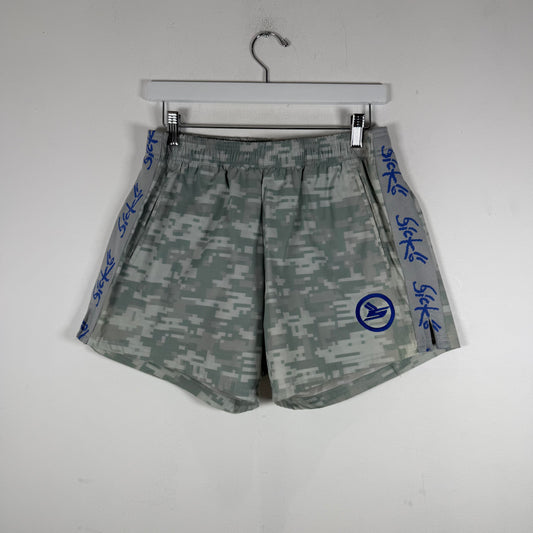 Sicko 'S' Patch Logo Swim-Shorts