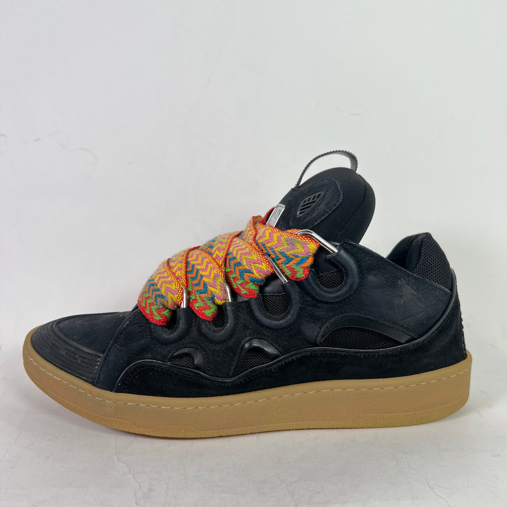 Lanvin Black Curb Sneaker Size 45