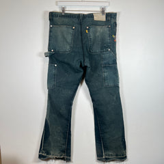 Gallery Dept Navy Painted LA Flare Carpenter Pants Size 35