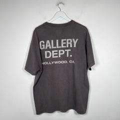 Gallery Dept Grey Souvenir Logo T-Shirt Size L